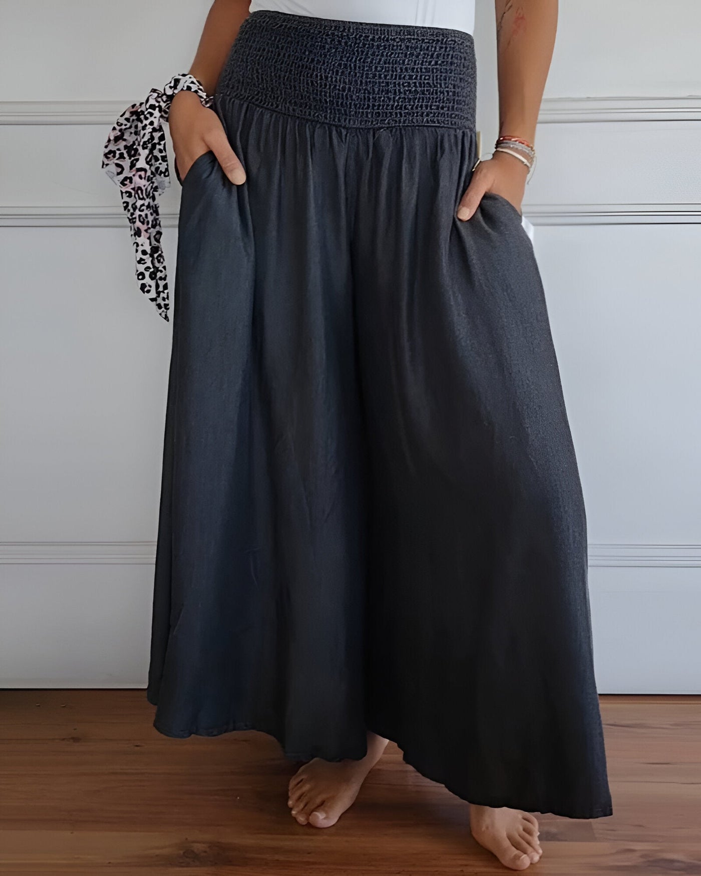 Amalia™ | Trousers with elastic waistband