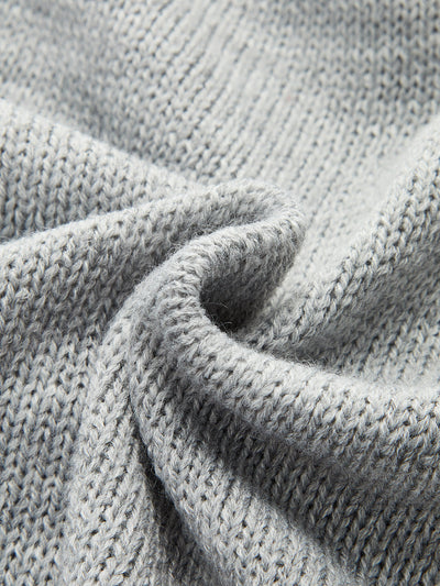 Flower Applique Sweater