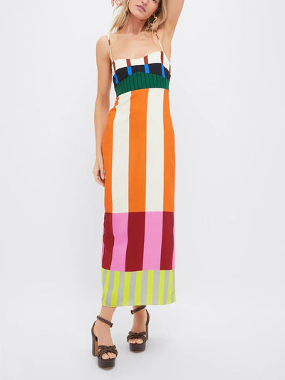 Colourful and comfortable summer dress