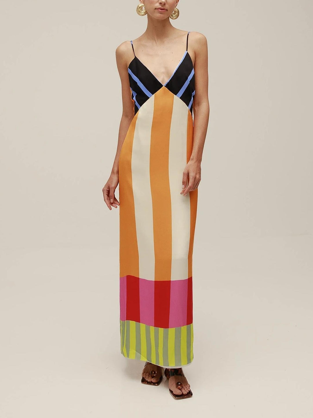 Colourful and comfortable summer dress