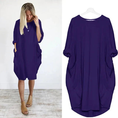 Ladies dress with pockets