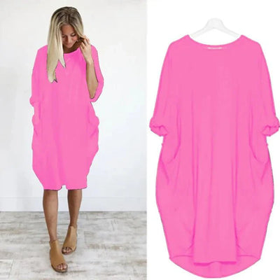 Ladies dress with pockets