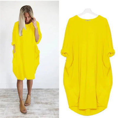 Ladies dress with pockets