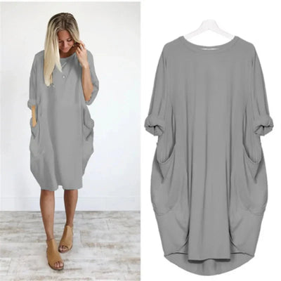 Ladies dress with pockets