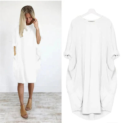 Ladies dress with pockets