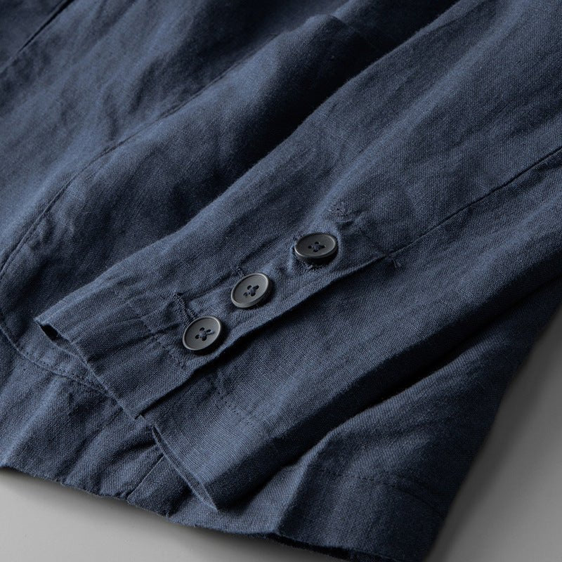 Kust Tailored Fit Linen Blazer