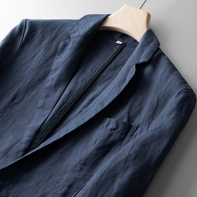 Kust Tailored Fit Linen Blazer
