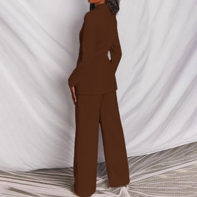 Leotine™ | Chic Blazer & Trouser Set
