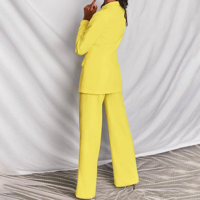 Leotine™ | Chic Blazer & Trouser Set