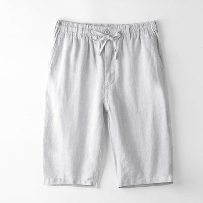 Positano - Linen Drawstring Shorts