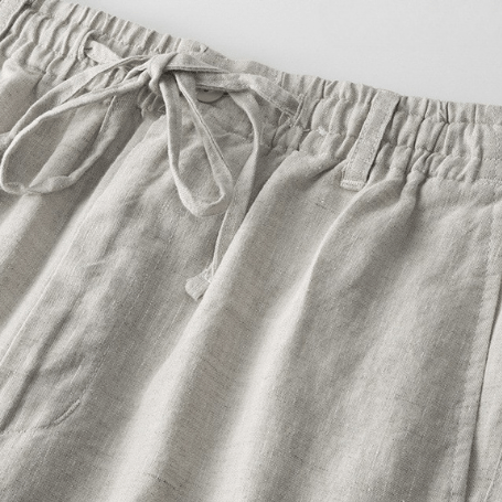 Positano - Linen Drawstring Shorts