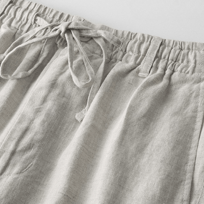 Positano - Linen Drawstring Shorts