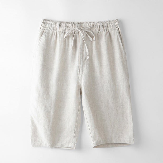 Positano - Linen Drawstring Shorts