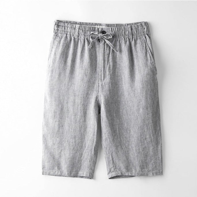 Positano - Linen Drawstring Shorts