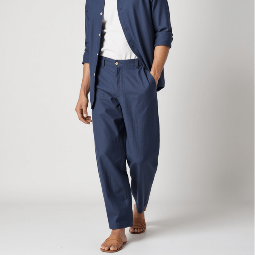 Riviera - Linen Tailored Fit Chino's