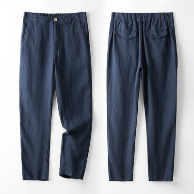 Riviera - Linen Tailored Fit Chino's