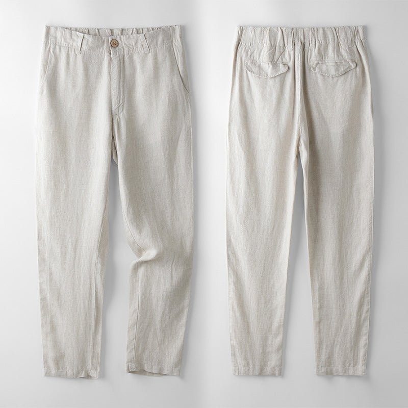 Riviera - Linen Tailored Fit Chino's