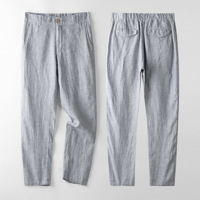 Riviera - Linen Tailored Fit Chino's