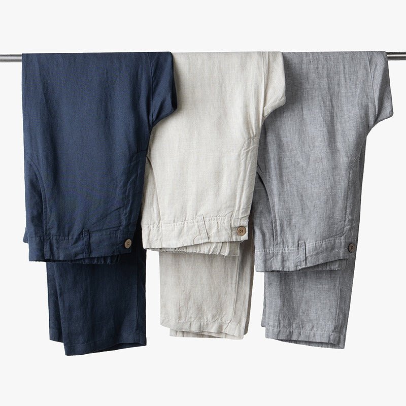 Riviera - Linen Tailored Fit Chino's