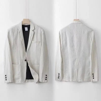 Savelli™ | Elegant Linen Suit